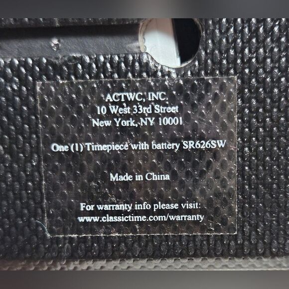 Men's Structure Analog Quartz Stainless Steel Black Watch IN BOX - Picture 8 of 8